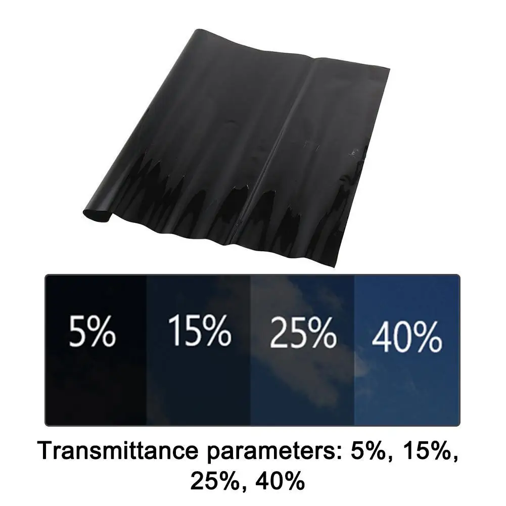 Светонепроницаемая Тонировочная пленка для автомобильного рулона 50 см х 3 м
