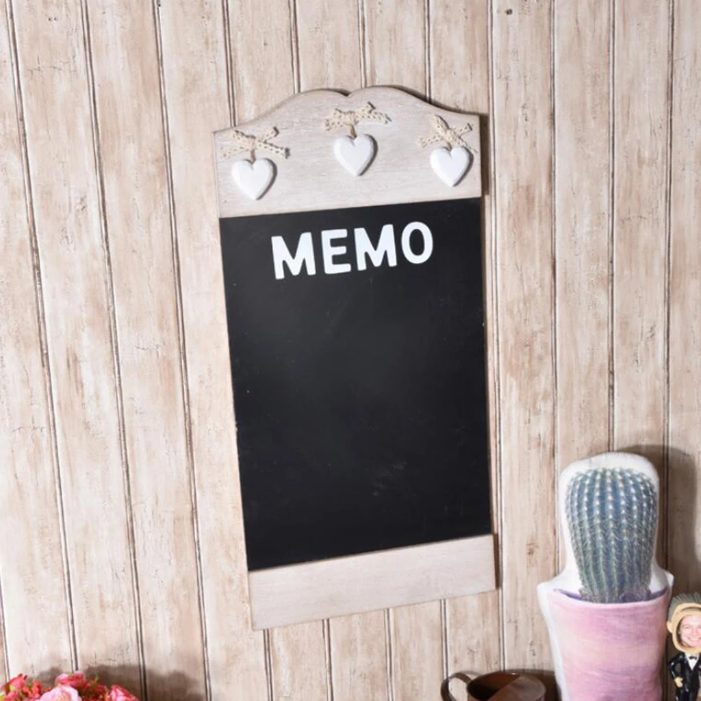 48x23 см мини деревянная маленькая подвесная доска для объявлений номер меловая