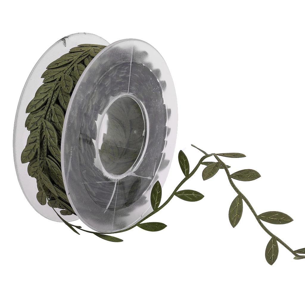 15 м Искусственный лист ленты для рукоделия венок изготовления подарков