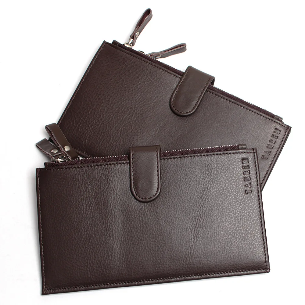 Многофункциональный мужской кошелек xin yong ka bao из воловьей кожи Складывающийся