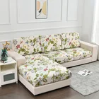 Чехол для дивана с цветочным принтом, эластичный чехол для подушки, для гостиной, детской мебели, съемный чехол для стула