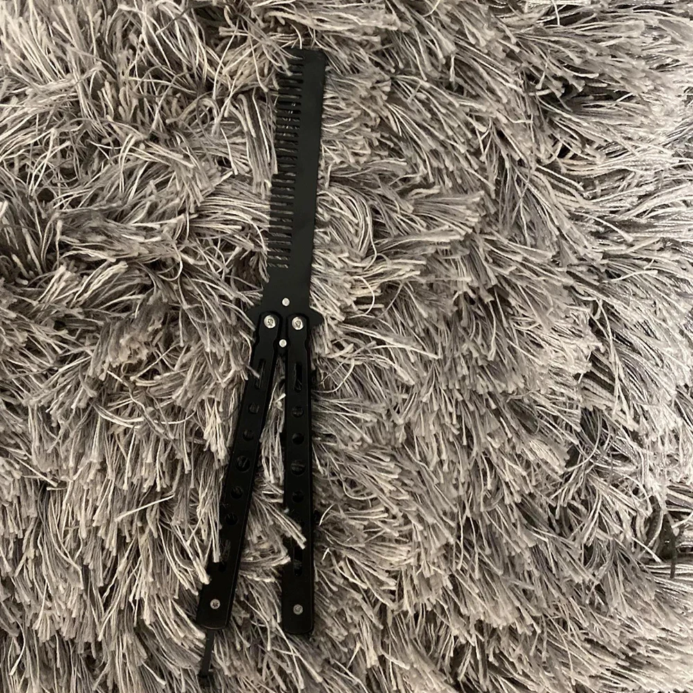 Начинающих бабочка Ножи семь отверстий Бабочка практика обучение все Сталь