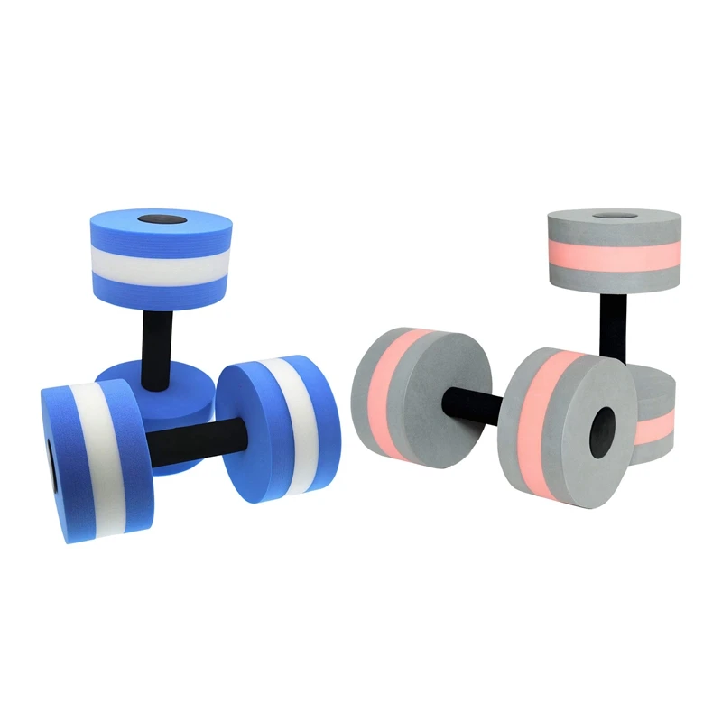 

4PC Aquatic Exercise Dumbbells Water Dumbells for Water Aerobics Swimming Pool Dumbbells for Exercise Water Pool Fitness