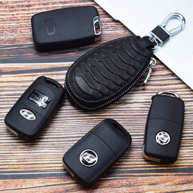 Натуральная кожа держатели ключей от автомобиля ключница для мужчин модные