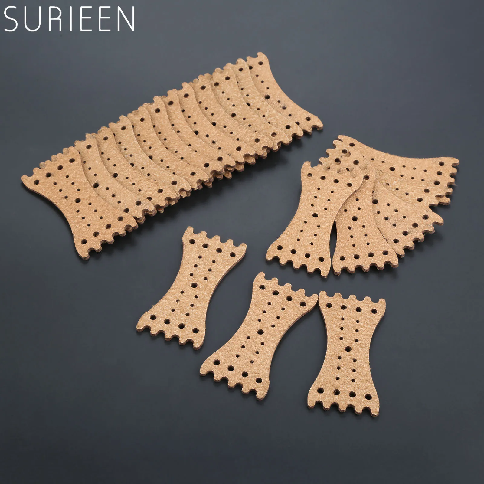 Кожаные мешочки для рогатки из микрофибры охоты катапульты сменные лука 75*22*36 мм