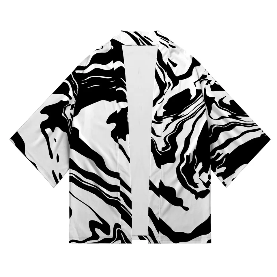 

Кимоно в стиле Харадзюку мужское, модная повседневная юката, удобная рубашка, популярная уличная одежда, топы в японском стиле