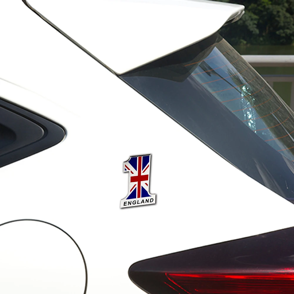 

1Pcs 3D Metal National Flag Adhesive Truck Car Badge Emblem Sticker Emblem Aluminum Alloy Auto Trunk Fender Bumper Decal Emblem
