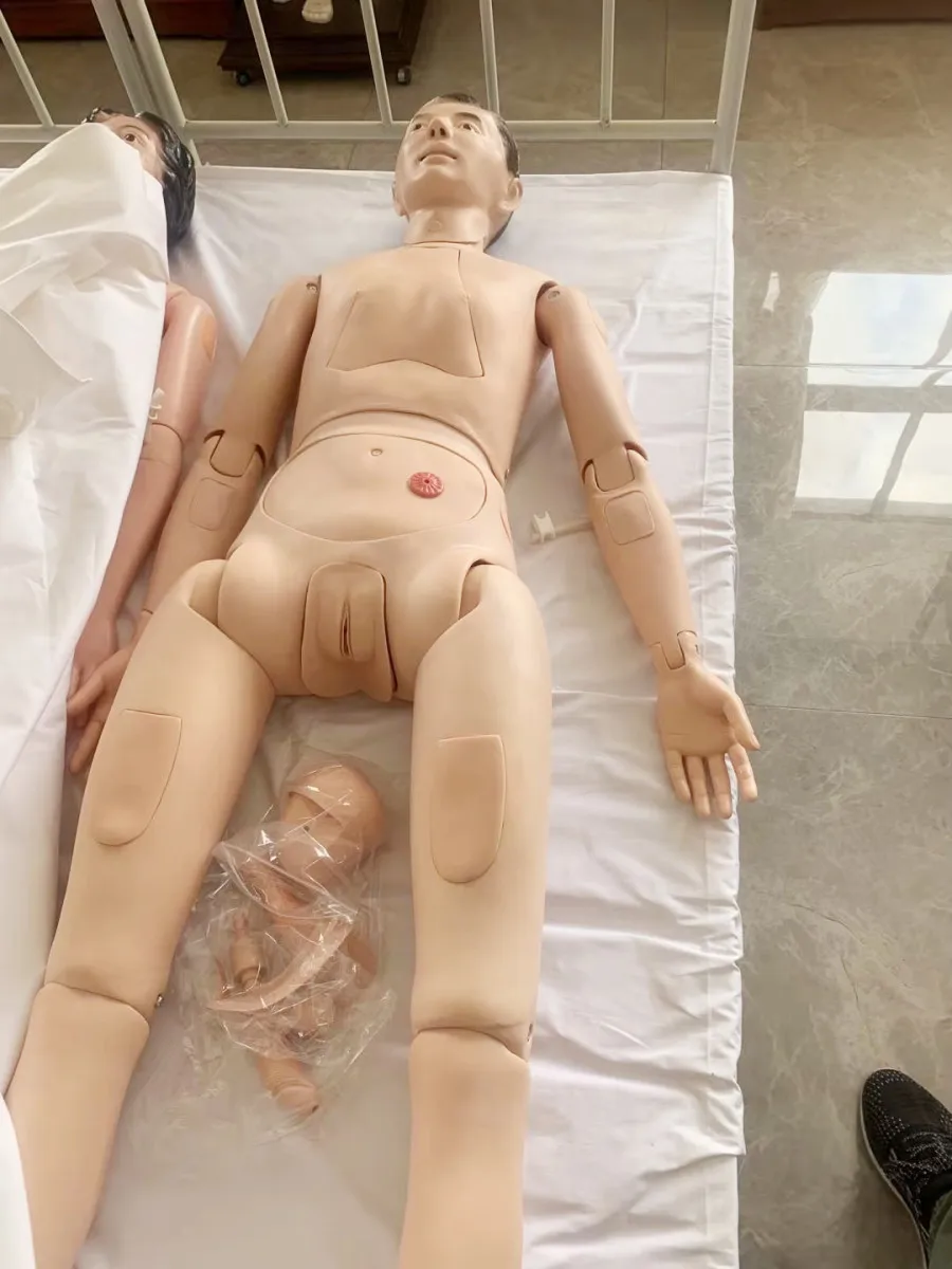 

Chinon Advanced PVC Female And Male Full Function Nursing Manikin Medical Science Education Student Teaching Tools BIX-H401