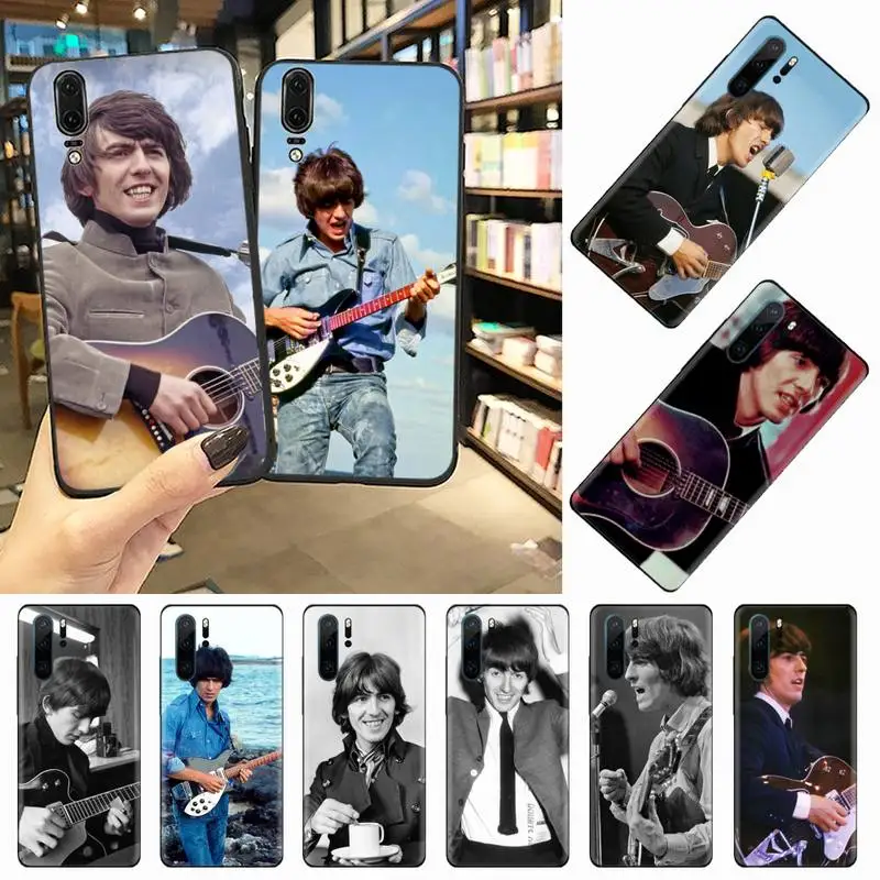 

George Harrison singer Phone Case For Huawei honor Mate 10 20 30 40 i 9 8 pro x Lite P smart 2019 nova 5t