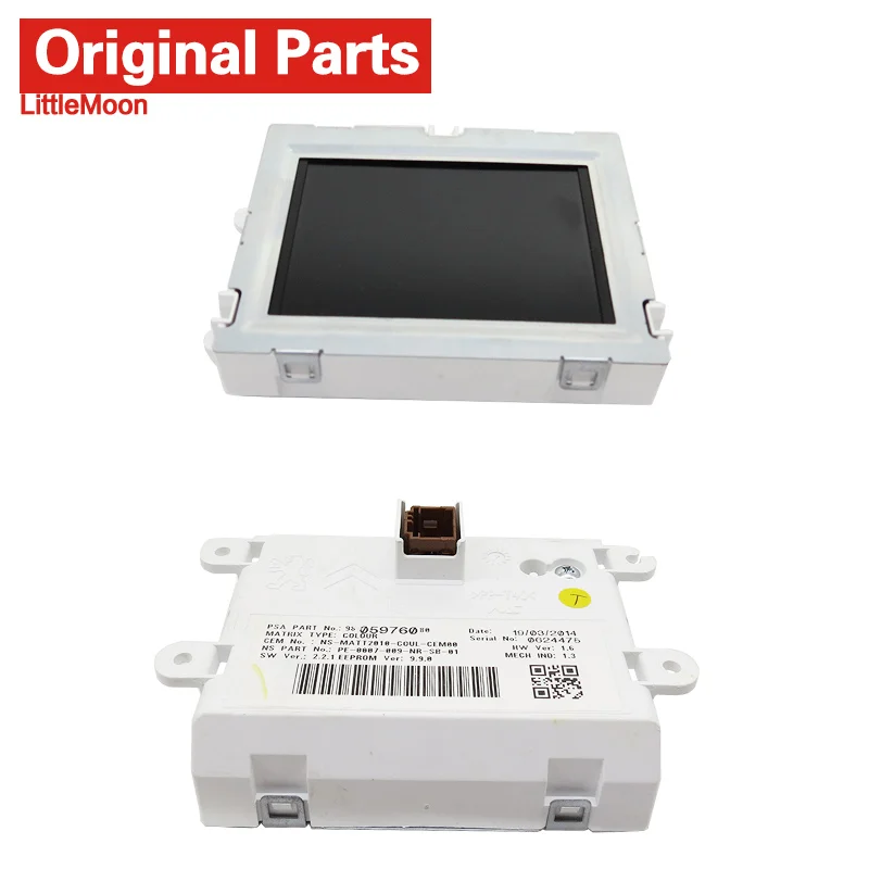 Оригинальный Новый измерительный экран цветной в сборе Измеритель для Peugeot 508