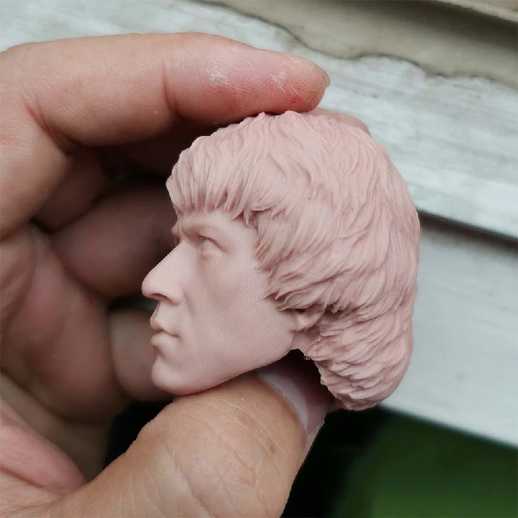 1/6 г. Джек Чан из полиции Гонконга Молодежная версия Неокрашенная голова для 12