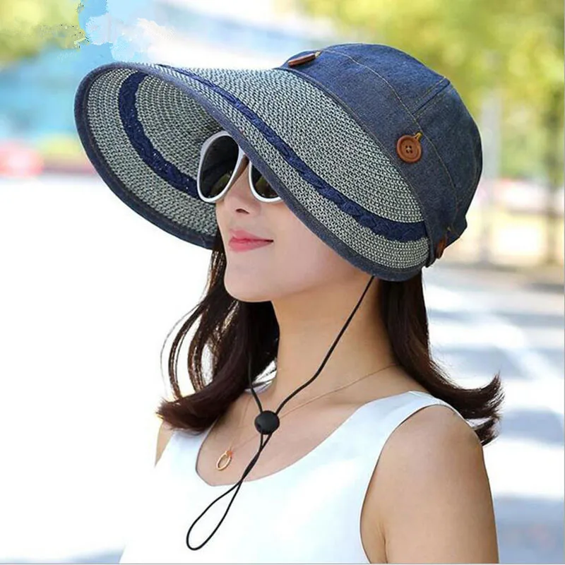 Hats Women Large Wide Brim Floppy 