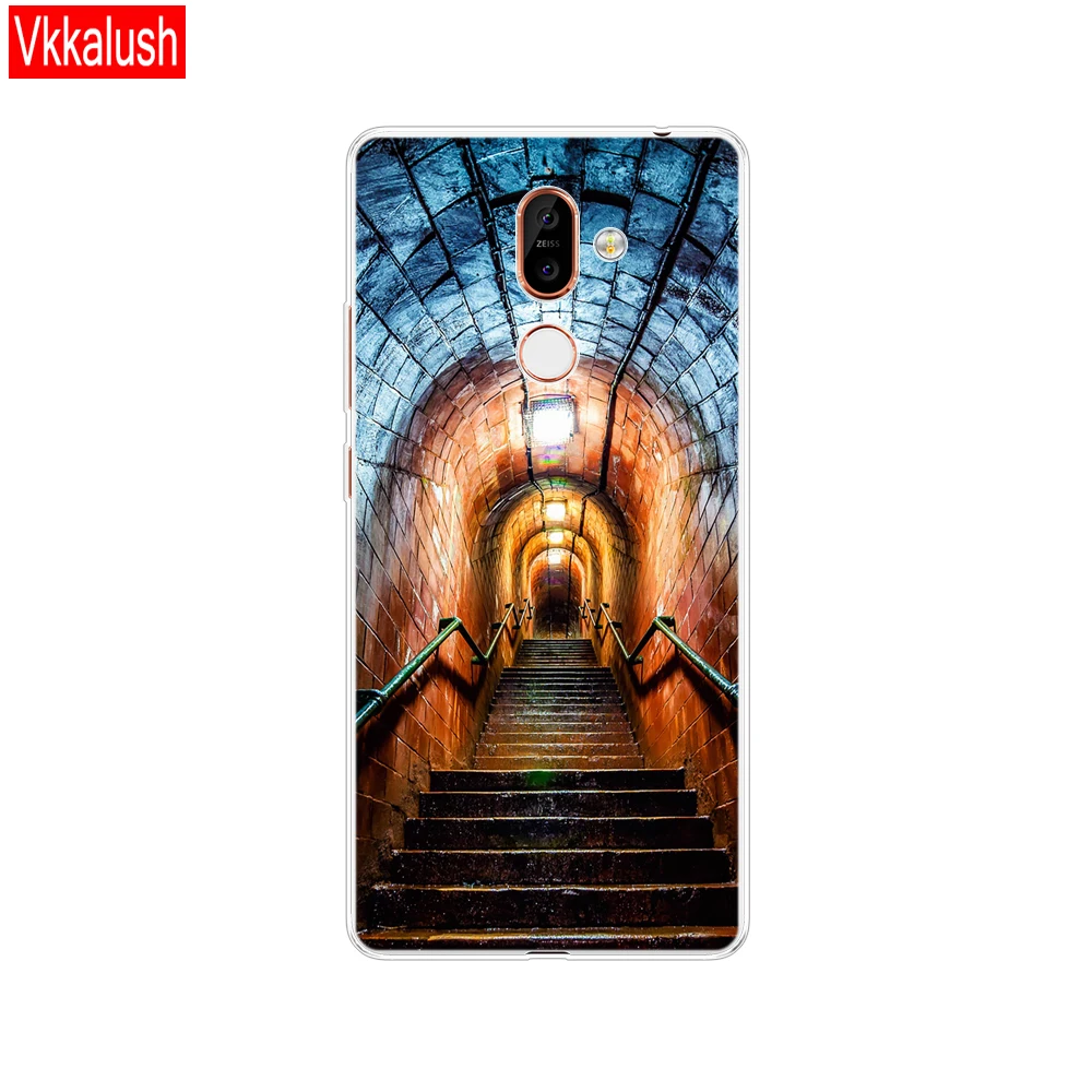 Силиконовый чехол для Nokia 6 1 7 Plus 8 9 2018 X5 X6 мягкий из ТПУ на заднюю панель телефона