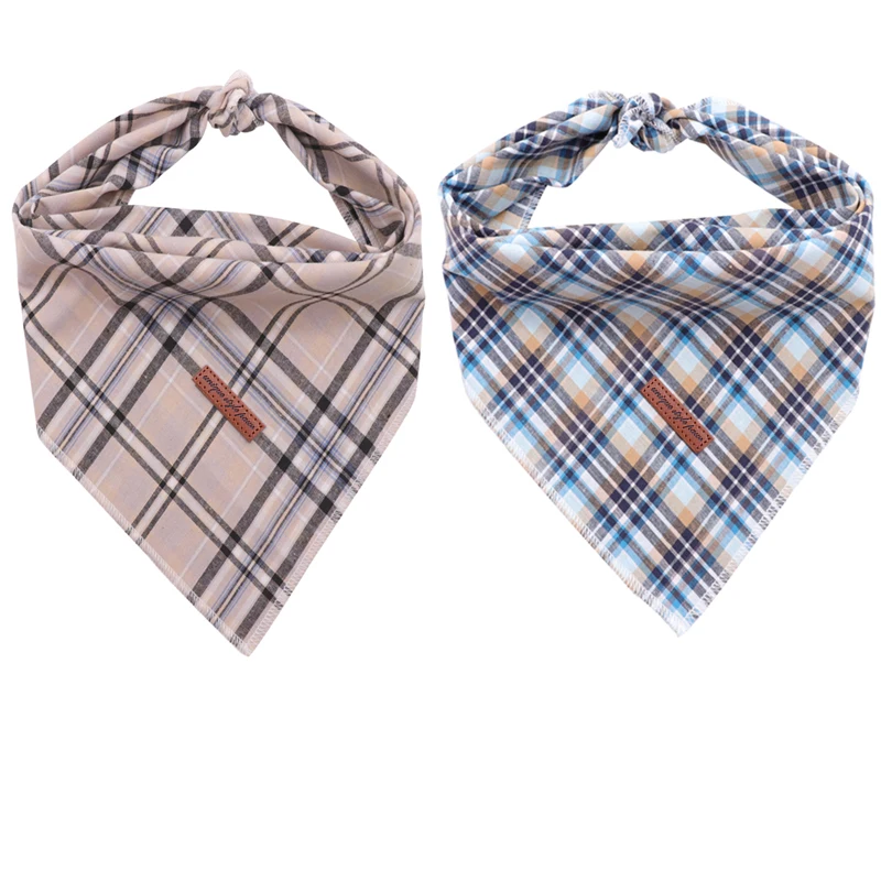 

Уникальный Стиль, искусственная кожа и кошка, маленький шарф-бандана, регулируемая бандана для собак, рождественские персонализированные т...