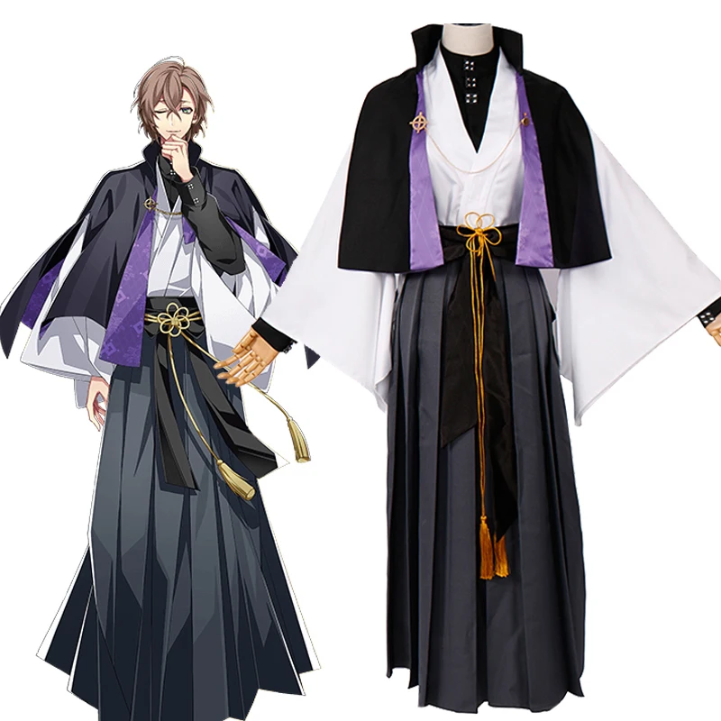 Anime Hypnosis Mic Cosplay Yumeno Gentaro Costume Division Rap Battle Full Set Cosplay Uniform Men Women Halloween DRB Costumes