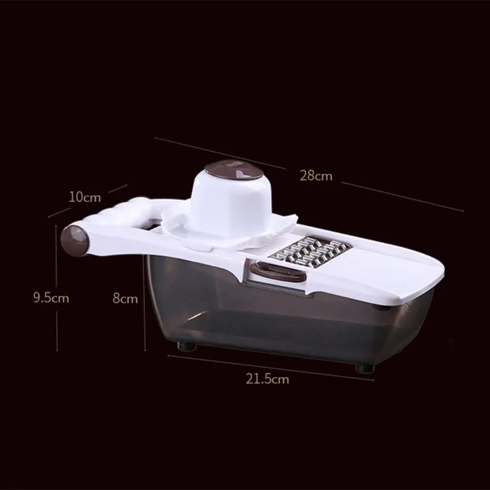 

ABS Stainless Steel Vegetable Fruit Slicer Multi-functional Minced Garlic Maker Carrot Peeler Potato Grater Kitchen Tool