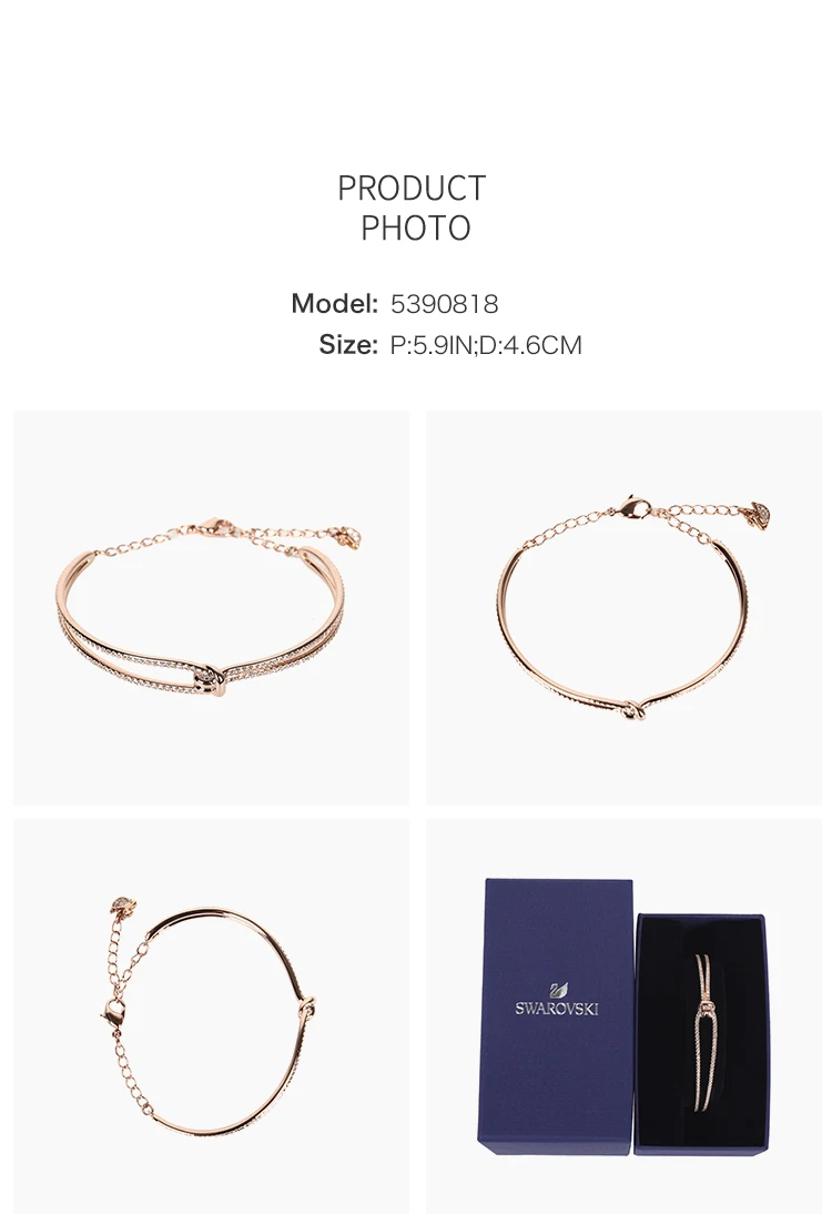 Подлинный и абсолютно браслет Swarovski Duo Evil Eye