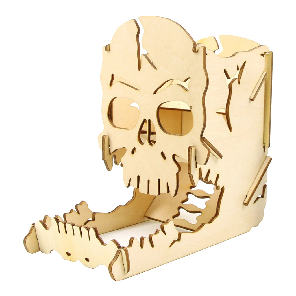 Башня для игральных костей & Tray игр в играх RPGs DND Модульный Деревянный