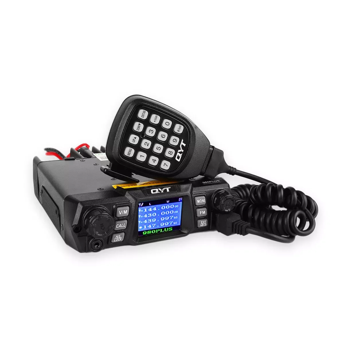 

QYT KT-980 PLUS High Power 75W(VHF)/55W(UHF) Car mobile walkie talkie