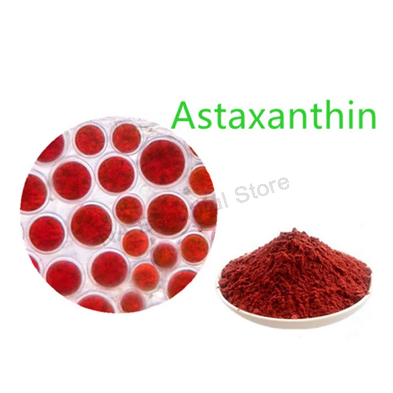 Натуральный чистый астаксантин порошок Антивозрастные антиоксиданты