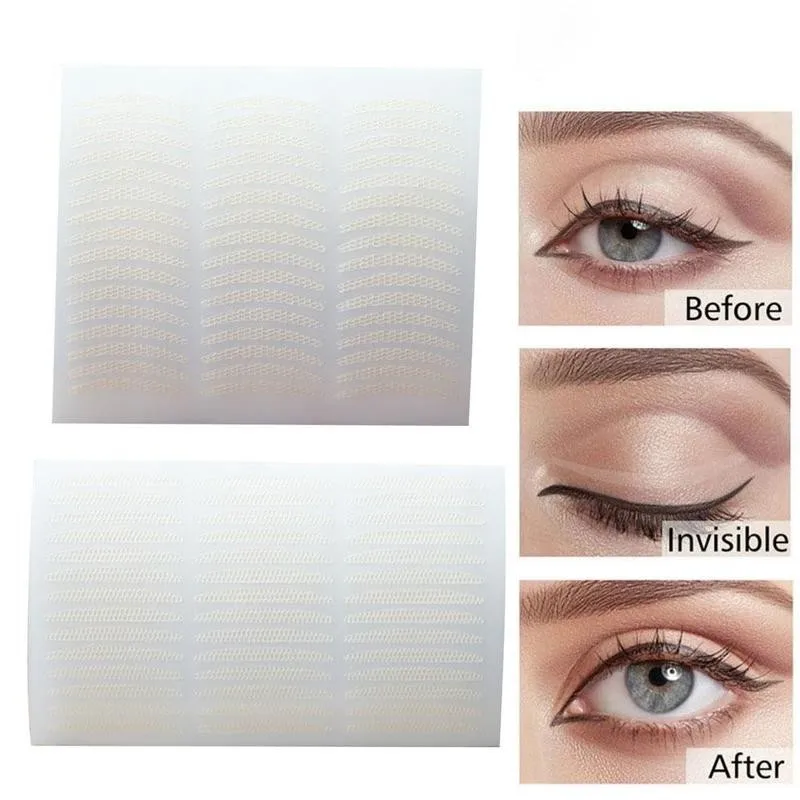 Клейкая лента для создания двойного века Невидимый наклейки инструменты макияж