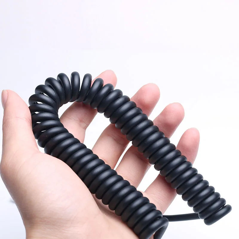 

Car Hand Speaker Microphone Replacement Mic Cables Cord Wire For YAESU MH-48A6 For Car Radio Talkie Walkie Telephone Spring Li