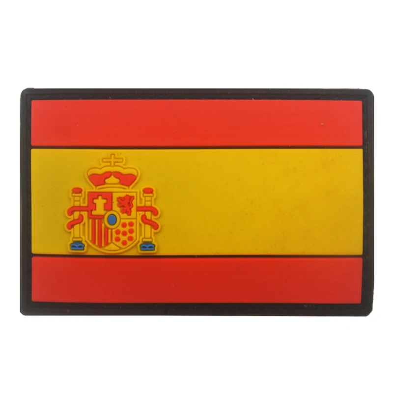 Наклейка с испанским флагом из ПВХ водонепроницаемая наклейка наружные