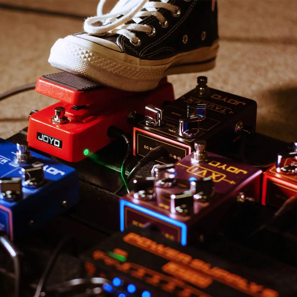 Многофункциональная педаль для гитары JOYO мини портативная с эффектом Wah WAH и