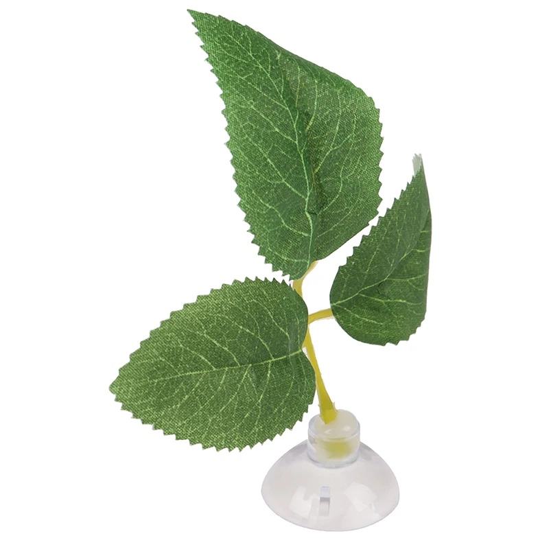 Аквариум Betta искусственное растение с листьями Fish восстанавливающее место для