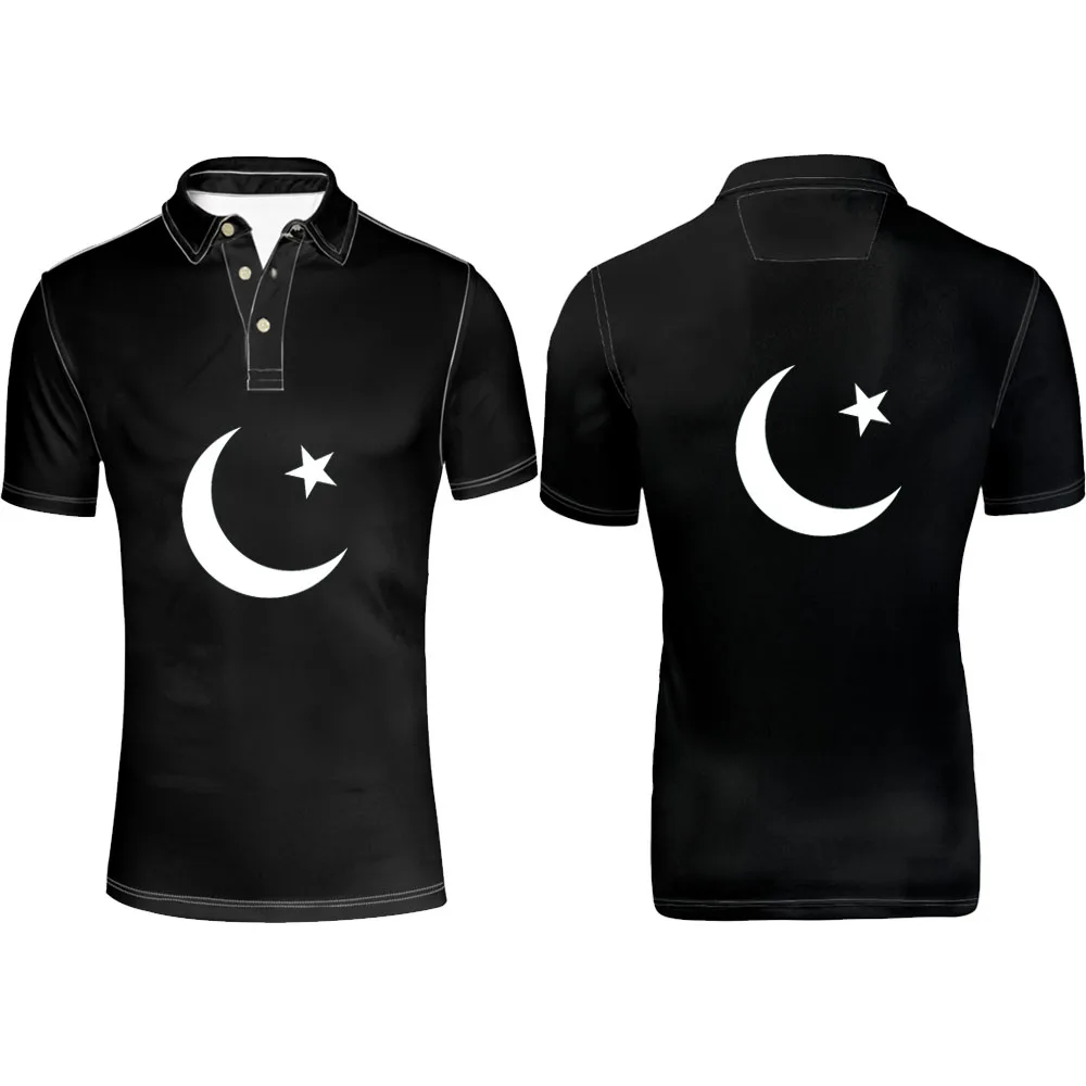 Пакистанская Молодежная рубашка поло с бесплатным именем и номером нация флаг