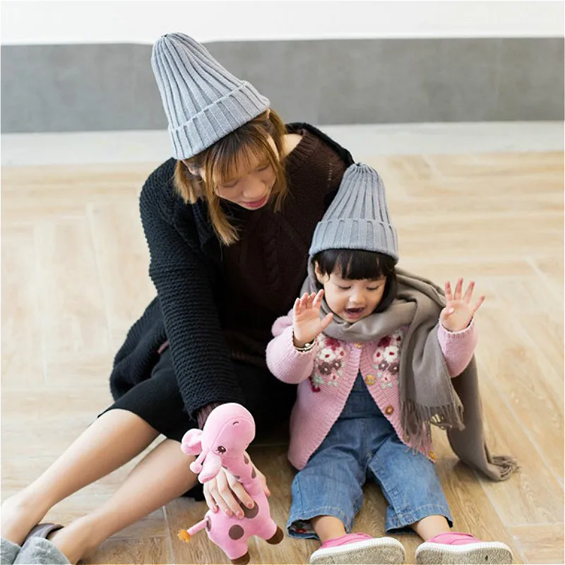 

Knitted Kids Beanie Cap Infant Baby Boy Girl Hat Warm Children Baby Autumn Winter Girls Hat for Kids Toddler Muts Bonnet Enfant