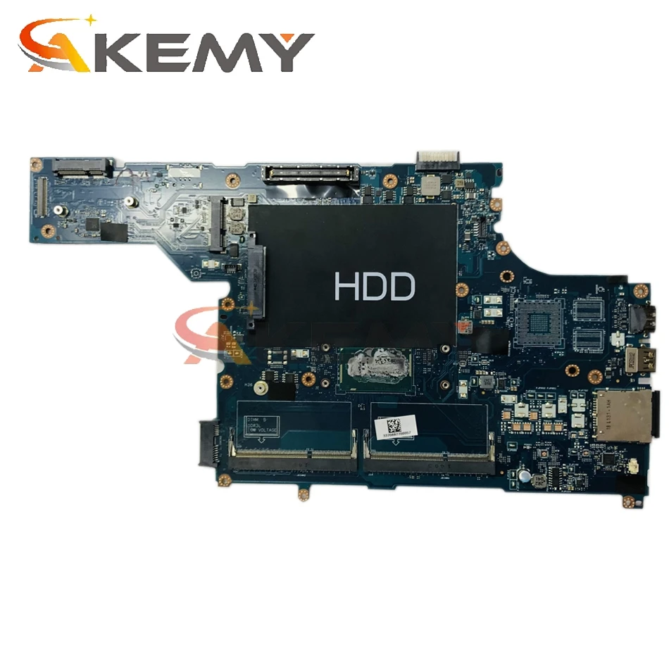 Akemy M4C6R 0M4C6R CN-0M4C6R VAW50 LA-A101P для Dell E5540 материнская плата ноутбука i5-4200U тестирование |