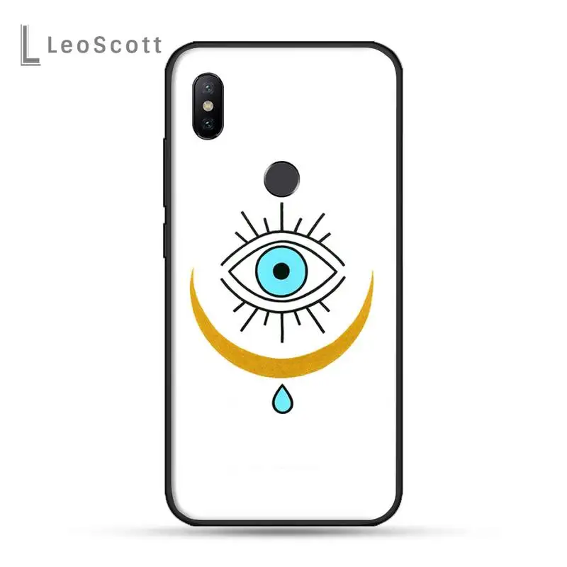 

Fashion Evil eye Phone Case For xiaomi Redmi 5 5A plus 7A 8 note 2 3 4 5 5A 6 7 GO K20 A2