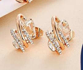 

FD01 925 pure silver love lady Earrings lovers Earrings