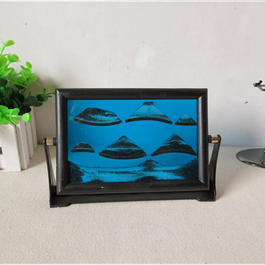 3d-динамические песочные часы плавающий жидкий пузырь для масла таймер движения