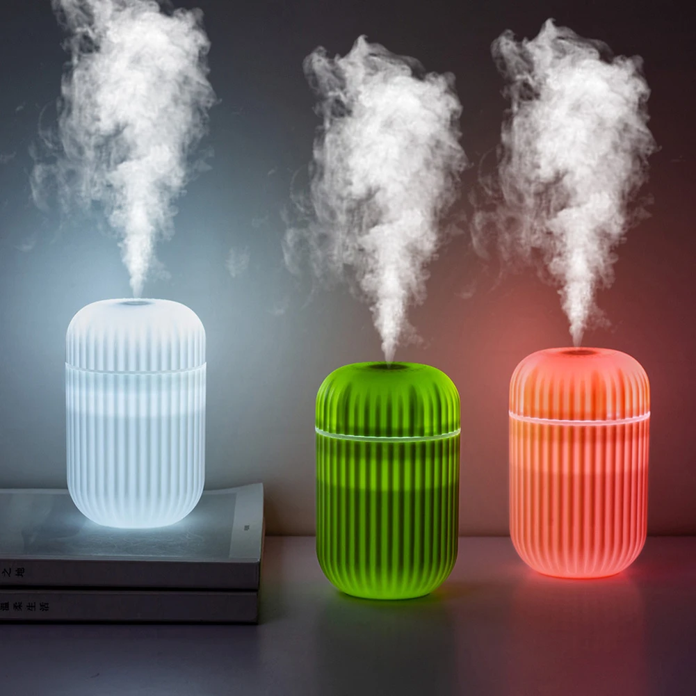

Air Humidifier Humidify Cup Fairy Finger Home USB Fogger Mist Maker With LED Night Lamp Moisturizing Aromatherapy Accessories
