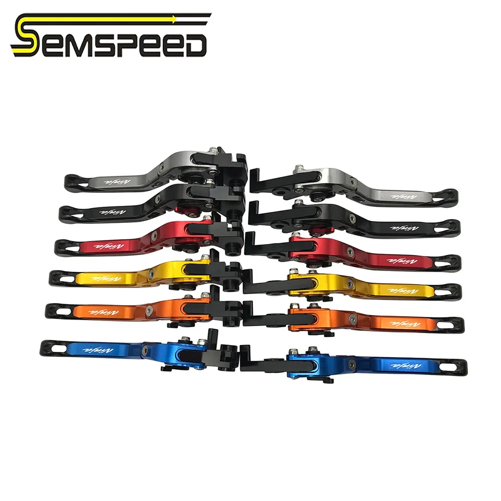 SEMSPEED аксессуары для мотоциклов с ЧПУ Складные тормоза рычаги сцепления KAWASAKI NINJA
