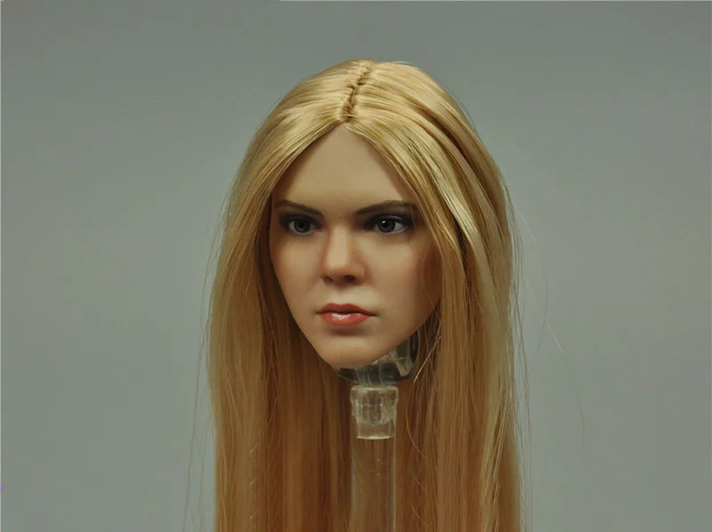 

FX09A 1/6 Scale Jenna Blonde Hair Head Sculpt Model for 12" Female Action Figure Body Dolls