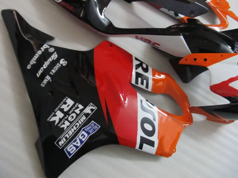 Комплект обтекателей для CBR600 F4I 01 02 03 CBR600F4I 2001 2002 2003 REPSOL комплект из красного и
