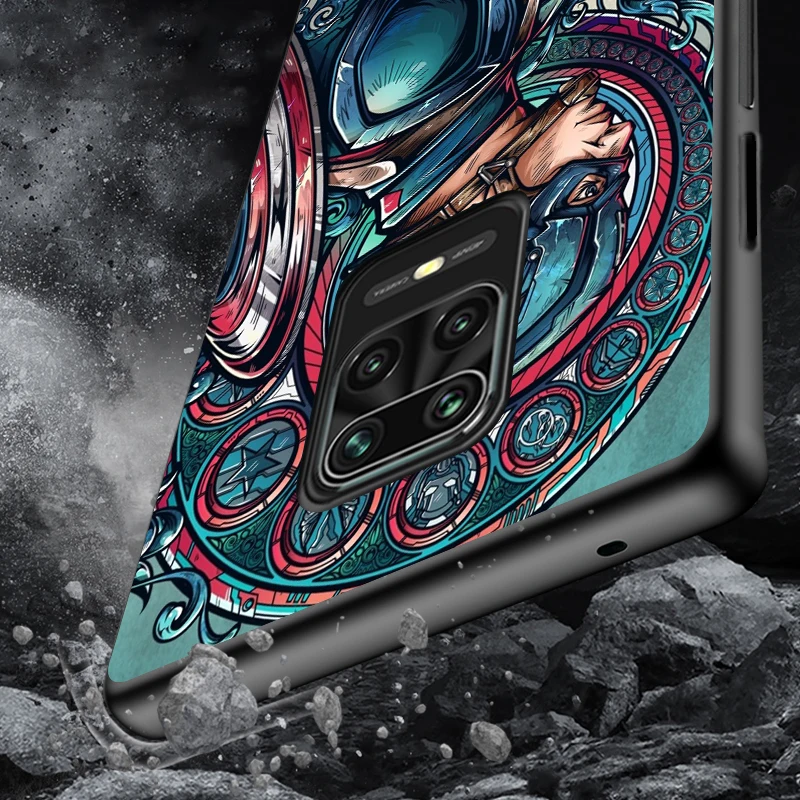 

Marvel Hero The Avengers for Xiaomi Redmi Note 7 7S 6 5A 5 4X 4 Pro Prime Black TPU Phone Case