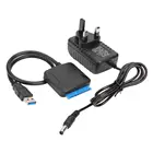 Кабель VKTECH USB 3,0-SATA 3, адаптер SATA-USB, Конвертируемые кабели, Поддержка 2,53,5 дюйма, внешний адаптер для жесткого диска, SSD, жесткого диска