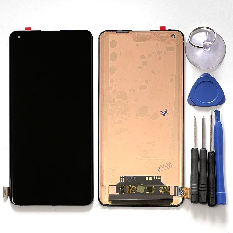 Pantalla LCD Original de 6,7 pulgadas para Oppo Find X3 PEDM00, digitalizador de Panel t&aacute;ctil Amoled para Oppo Find X3 Pro X3Pro CPH2173 PEEM00-2