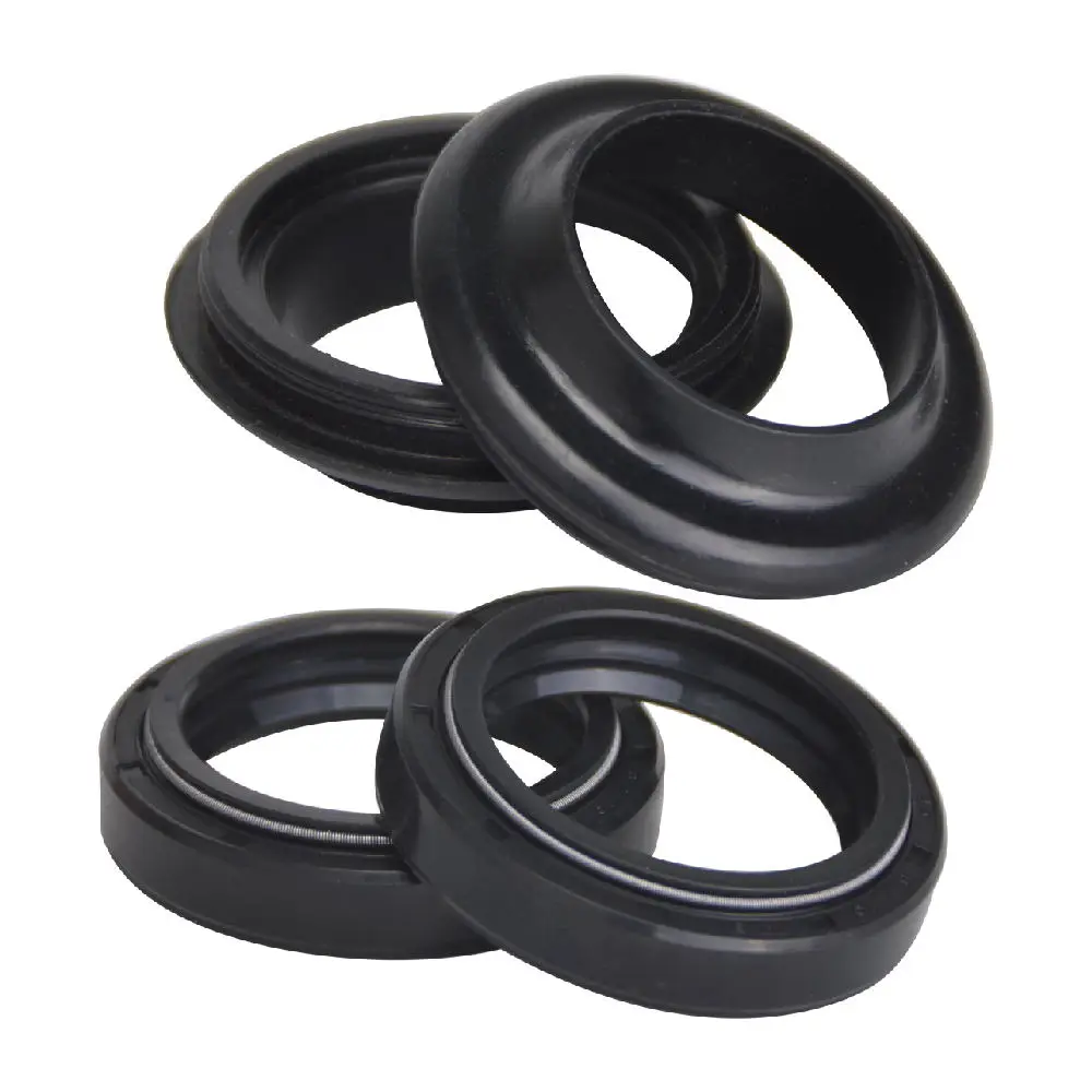 

33x45x8 33x45 Motorcycle Front Fork Oil Seal With Spring & 33 45 Dust Seal Dust Cover Lip for Yamaha TW200 TW 200 1987-2015 2014