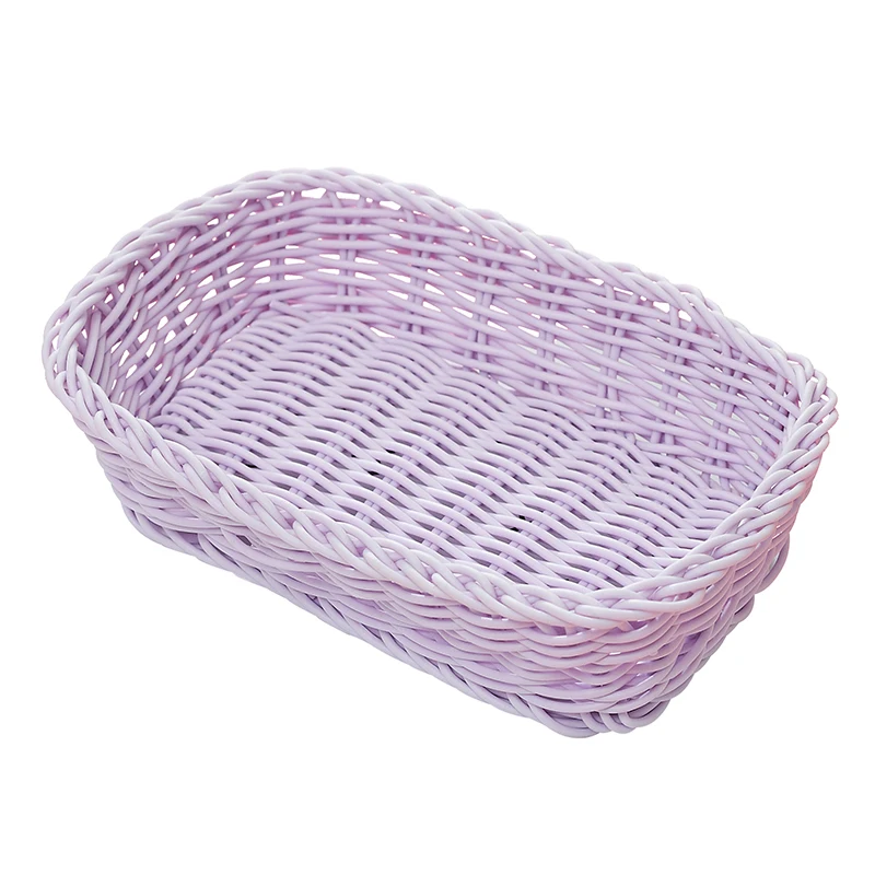 Девичий Настольный органайзер для хранения косметики макарон конфет плетеная