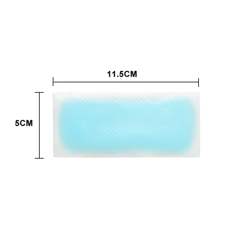 

4pcs Fever Down Medical Plaster Cooling Ice Gel Polymer Hydrogel Migraine Headache Pain Patch Heatstroke Anti Hot Relieve D5435