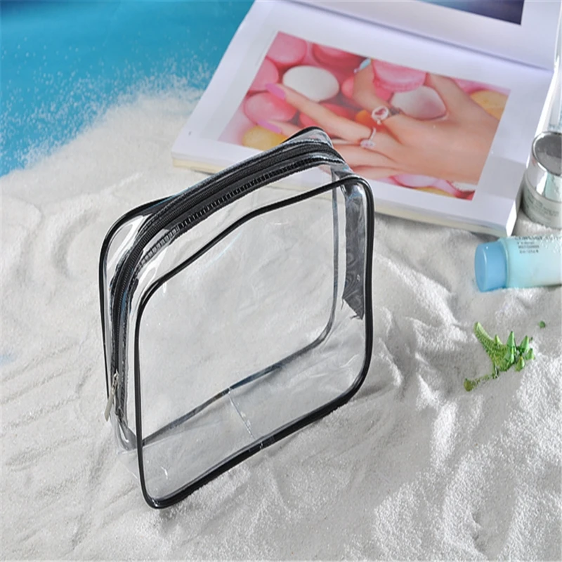 

PVC Bags Transparent Travel Organizer Clear Makeup Bag Beautician Cosmetic Bag Beauty Case Toiletry Bag Make Up Pouch Wash Bags