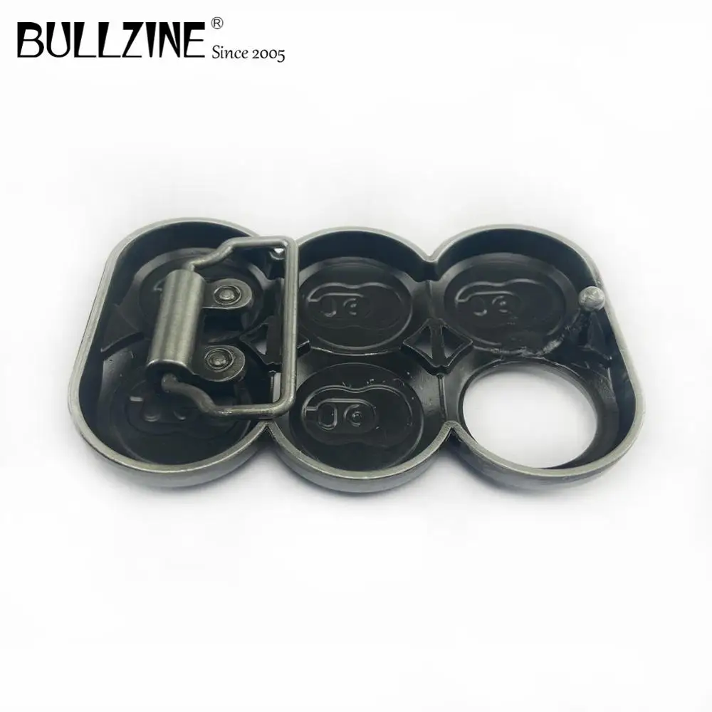 В Bullzine ковбойские пряжки ремня с оловянной отделкой FP 02456 подходит для детей на