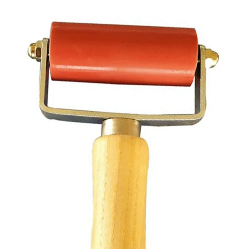 

1 Pcs Hand Roller 80mm Silicone High Temperature Resistant Seam Hand Pressure Roller Roofing PVC Welding Tool