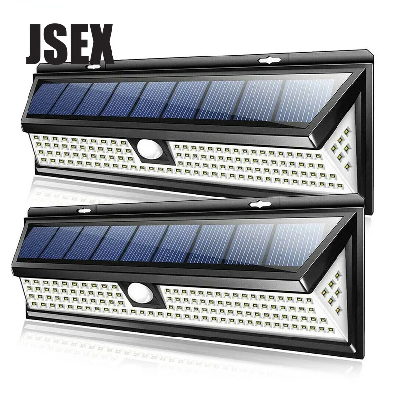 

LED Solar Lights for Garden Decoration PIR Motion Sensor Wall Lamp Waterproof Powered Emergency Security Light