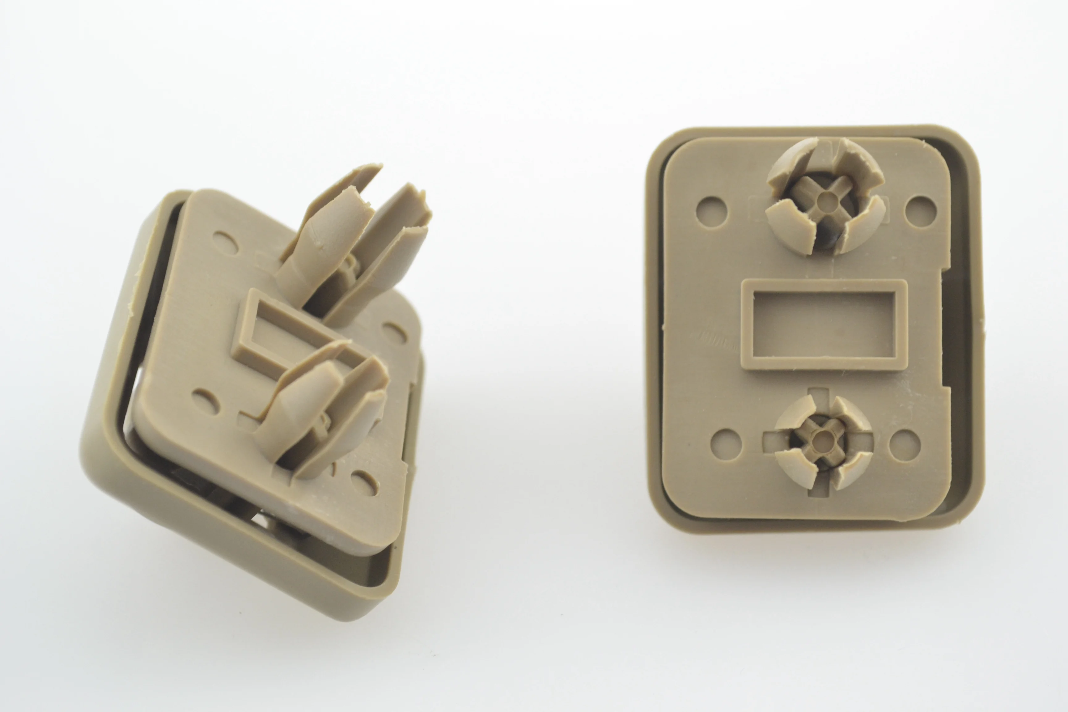 2 шт. солнцезащитный щиток для салона зажим Кронштейн Крепления Винтов бампер